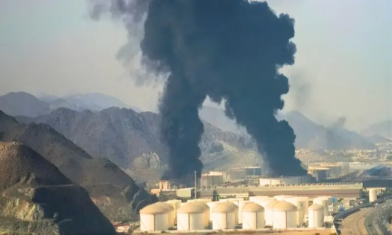 تہران میں شدید دھماکے، ایران کے خلیجی ممالک میں صنعتی تنصیبات پر حملے