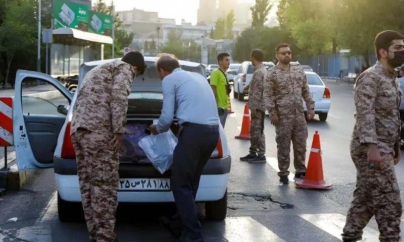 ایران میں کریک ڈاؤن: ملک دشمن طاقتوں سے تعاون کرنے پر 65 افراد گرفتار