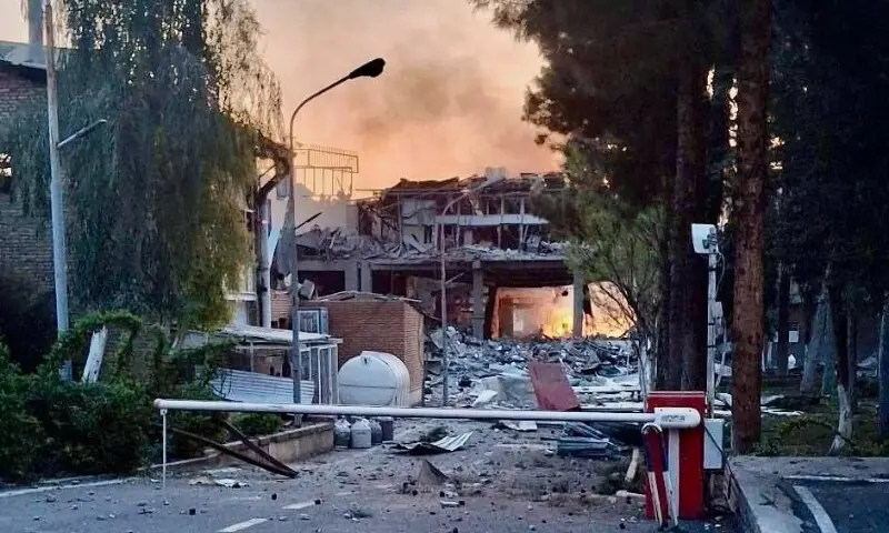 امریکا اور اسرائیل کا ایران میں قدیم ترین ہیلتھ ریسرچ سینٹر پر حملہ