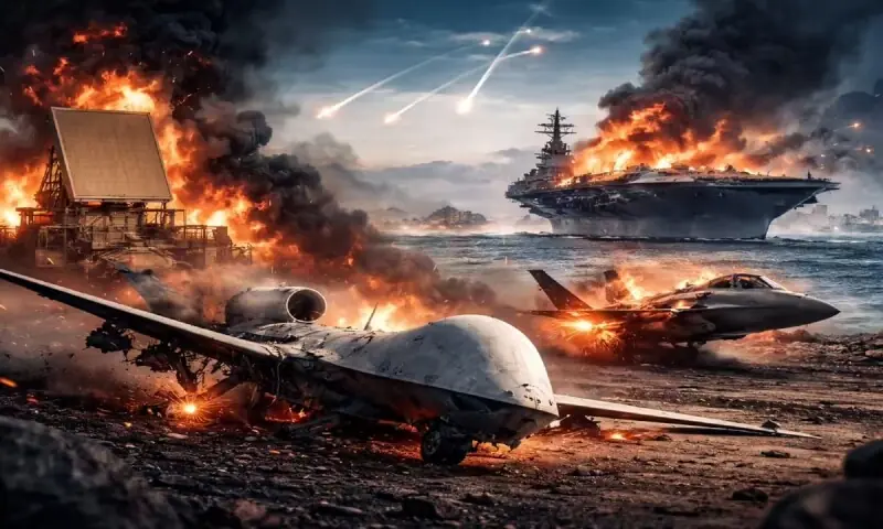 ایران جنگ میں تباہ شدہ امریکی طیاروں کی تفصیلات، دو ارب ڈالرز کا جھٹکا