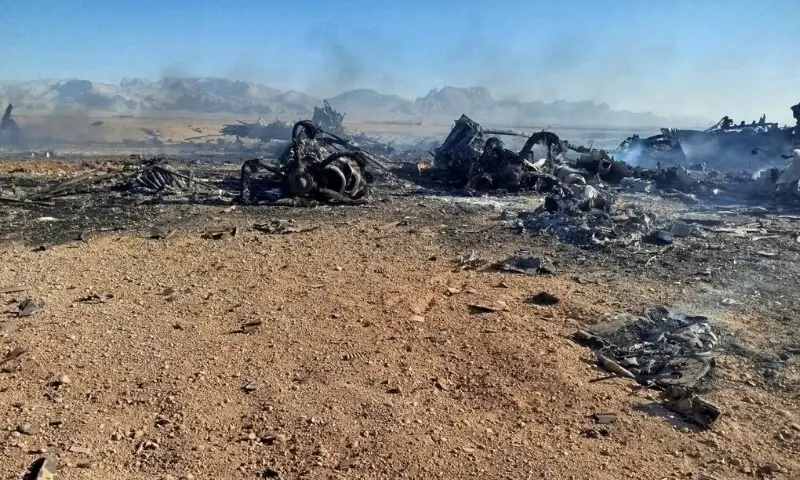 پائلٹ ریسکیو مشن: امریکا کے دو ’سی 130‘ طیارے، 2 ’بلیک ہاک‘ ہیلی کاپٹر اور ڈرونز تباہ کردیے: ایران