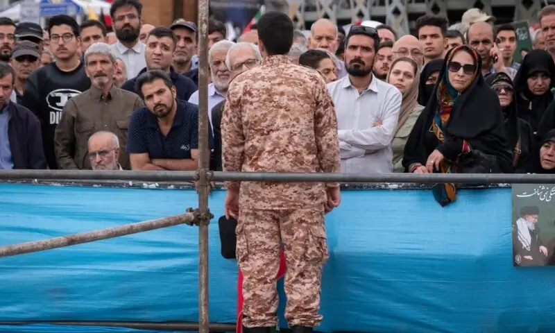 ایران میں فوجی تنصیب پر مبینہ حملے کے الزام میں ایک اور شخص کو پھانسی