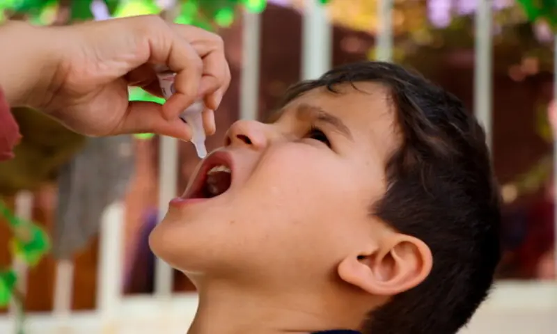 Nationwide anti-polio campaign begins on April 13