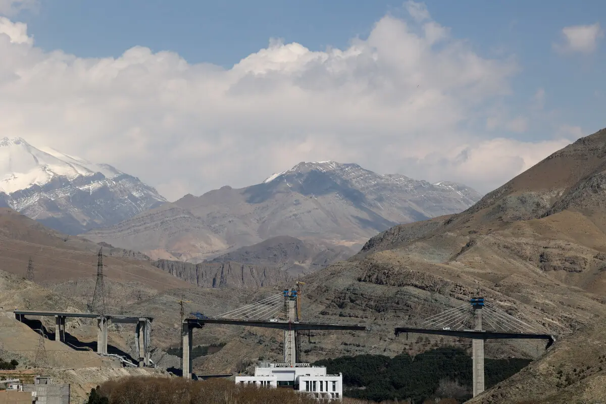 Iranian media reports strikes targeting two bridges