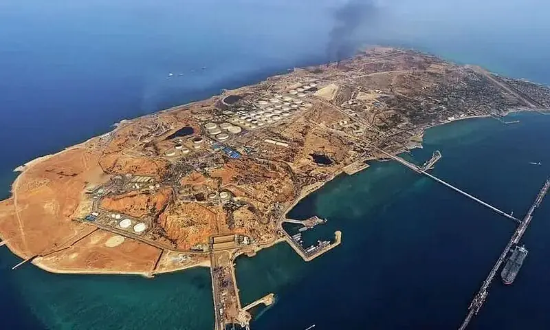 ایران کے جزیرے خارگ میں دھماکے