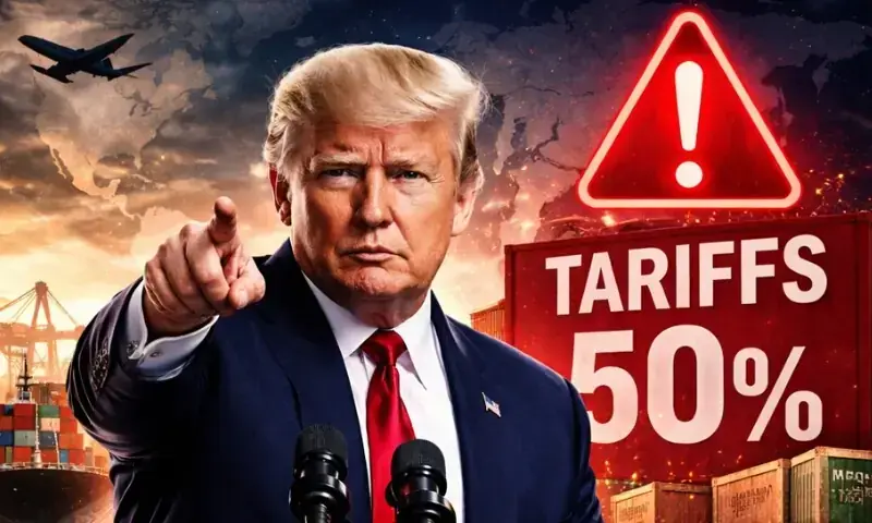 Trump warns 50% tariffs on countries arming Iran