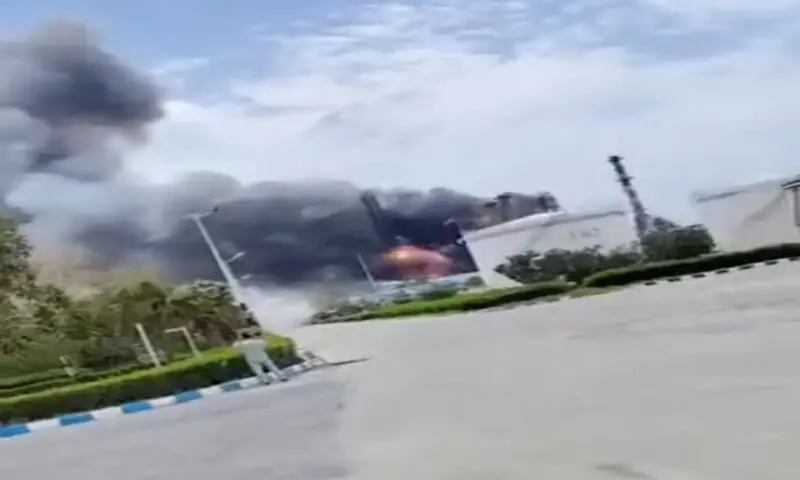 Iran refinery hit hours after ceasefire, no casualties reported