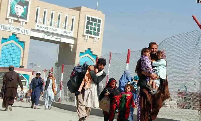 Afghan repatriation from Pakistan continues with 500&ndash;600 daily crossings at Chaman