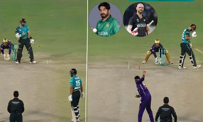 پی ایس ایل میں نیا تنازع: کیوی اسٹار، عثمان طارق کے بولنگ ایکشن پر اعتراض اٹھا کر لیگ چھوڑ گئے