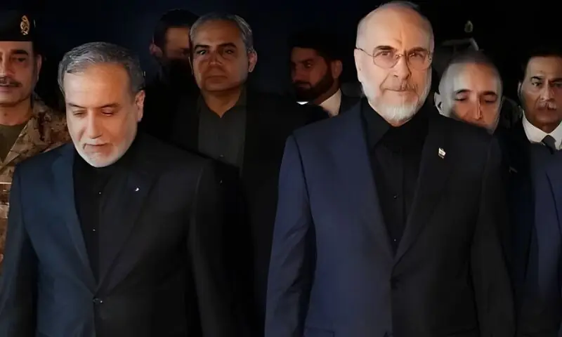 اسلام آباد مذاکرات: امریکی وفد کے ساتھ بات چیت سے قبل ایرانی وفد کی وزیراعظم پاکستان سے ملاقات