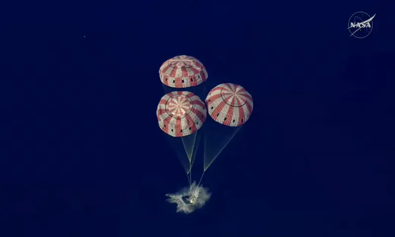 Artemis II astronauts safely back on Earth after historic trip around moon
