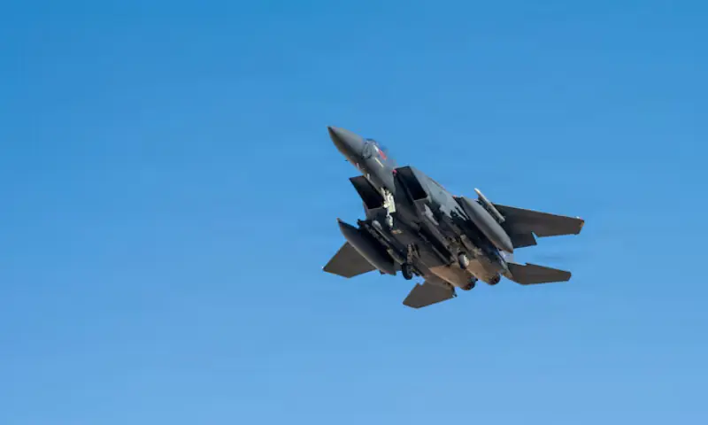F-15E Strike Eagle in focus after downing over Iran