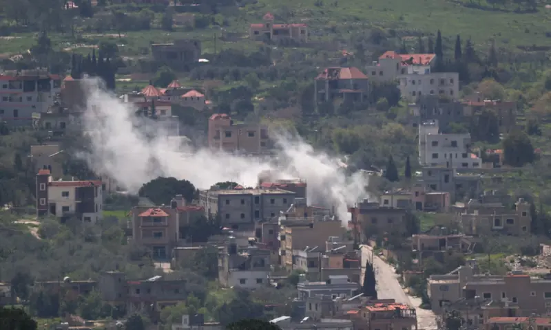 Israel presses assault on Lebanon border town ahead of US-hosted talks