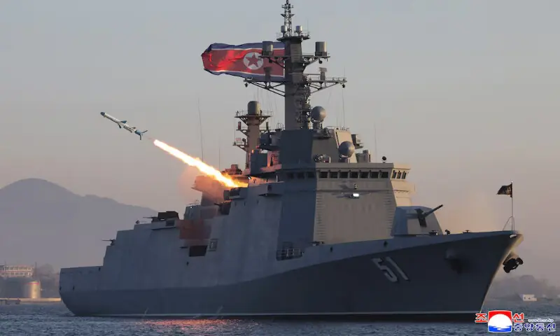 North Korea tests cruise, anti-ship missiles from naval destroyer