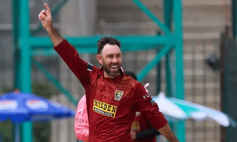 پی ایس ایل 11: گلین میکسویل نے اہم سنگ میل عبور کرکے تاریخ رقم کر دی