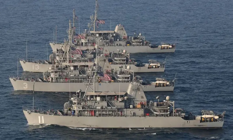 امریکا کا آبنائے ہرمز میں بارودی سرنگوں کے خاتمے کے لیے جدید ڈرون ٹیکنالوجی پر غور