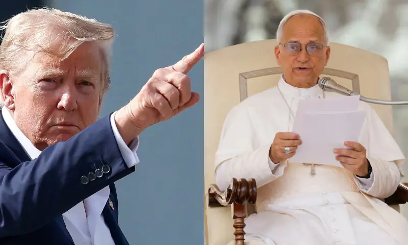 Trump hits Pope Leo over Iran nuclear claim