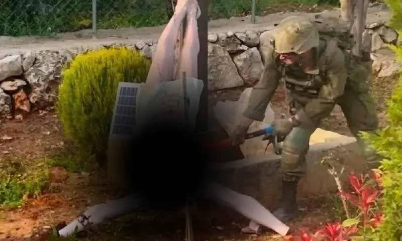 Viral image of Israeli soldier destroying Jesus statue in Lebanon sparks global outrage