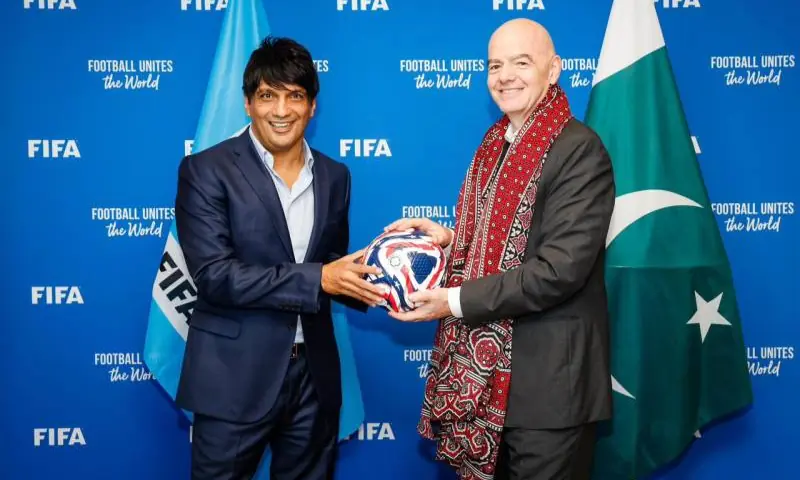 Pakistan begins installation of first FIFA Arena pitch