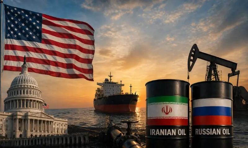 امریکا نے ایرانی اور روسی تیل پر عائد پابندیوں میں توسیع کردی