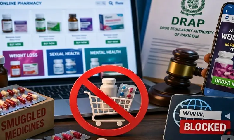 پی ٹی اے کی غیر قانونی طبی اشیاء کی فروخت میں ملوث ڈیجیٹل مواد کے خلاف کارروائی