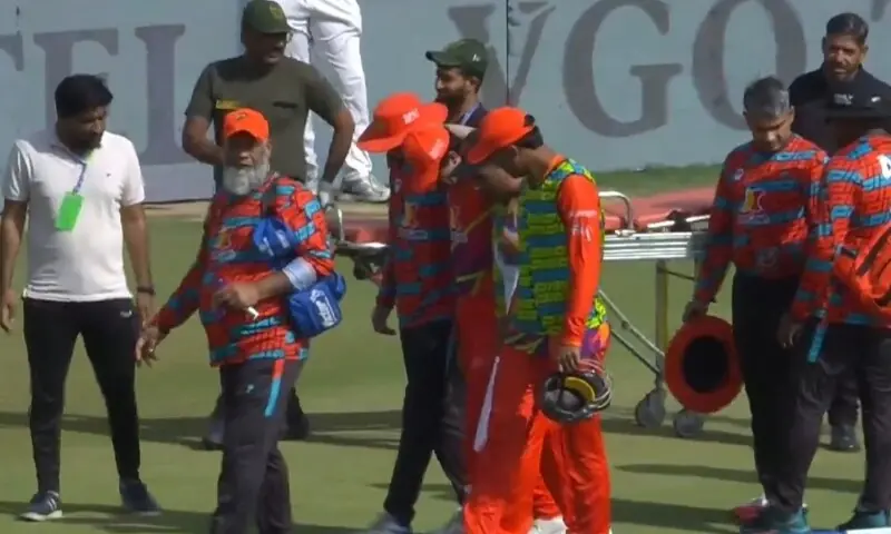 پی ایس ایل 11 میں کم بیک کے بعد نسیم شاہ ایک بار پھر زخمی ہوگئے