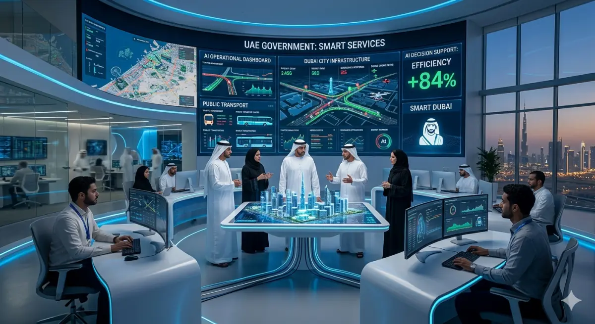 یو اے ای کا 50 فیصد حکومتی نظام مصنوعی ذہانت پر منتقل کرنے کا فیصلہ