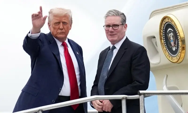 ٹرمپ کی برطانیہ کو ڈیجیٹل ٹیکس ختم نہ کرنے پر بھاری ٹیرف کی دھمکی