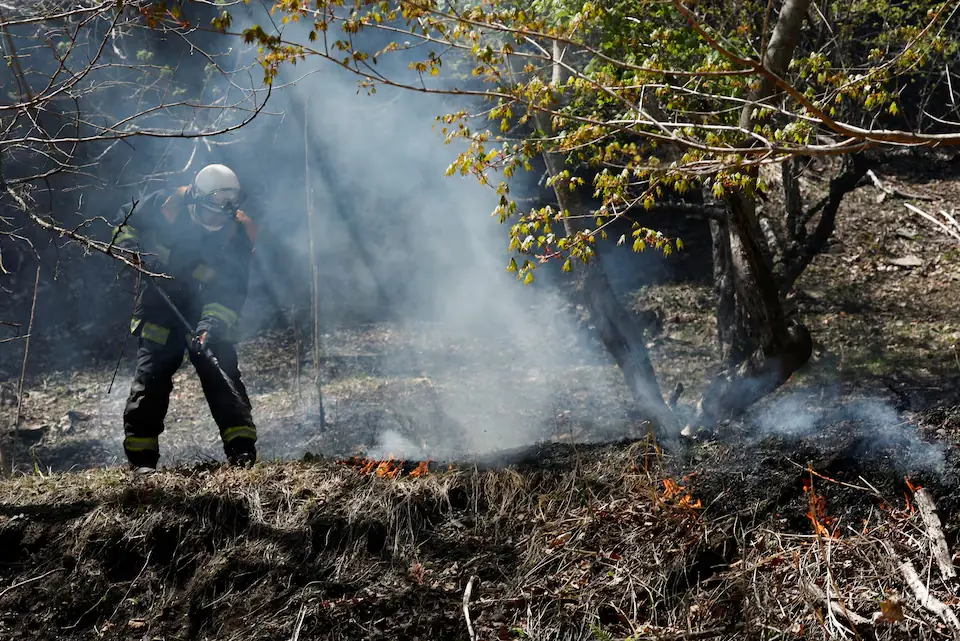 Japan deploys 1,400 firefighters to battle raging wildfires in the north