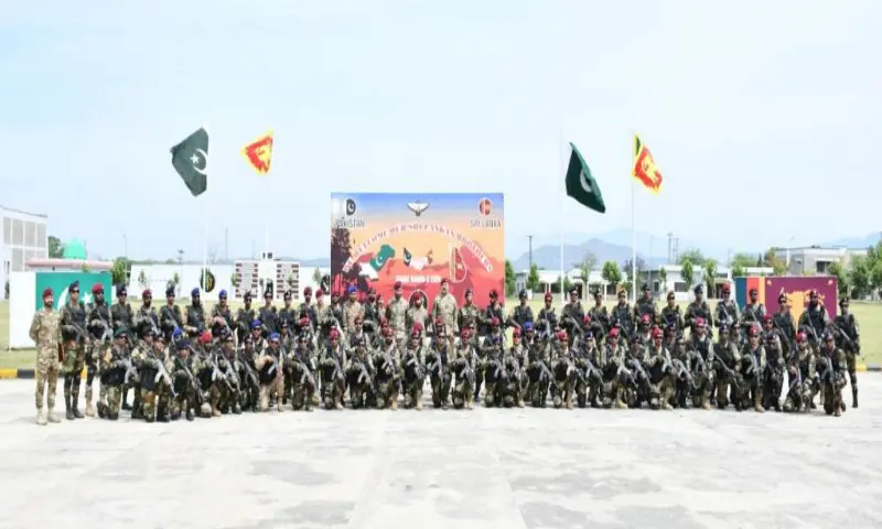 Pakistan, Sri Lanka begin counter-terrorism exercise at Tarbela