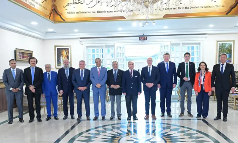 PM assures efforts to facilitate growth of trade, investment ties with EU