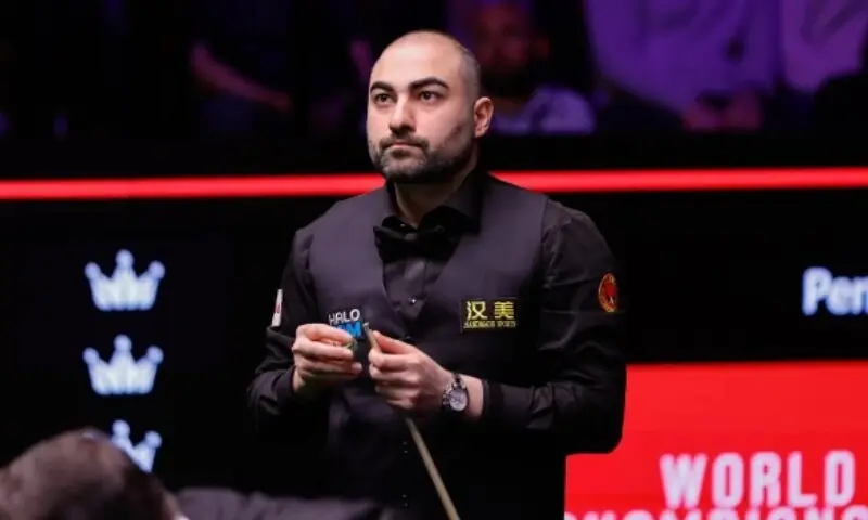 ایرانی اسنوکر کھلاڑی نے ٹرمپ کو شکست دے دی