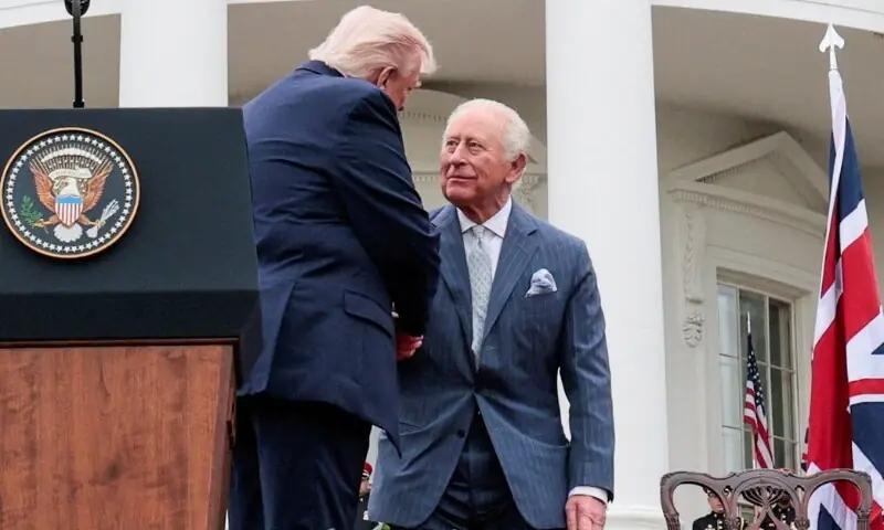 میری والدہ کنگ چارلس کے بچپن سے ہی انہیں پسند کرتی تھیں: ٹرمپ کا انکشاف