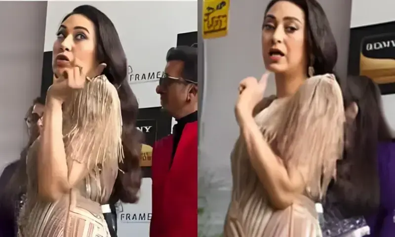 Karisma Kapoor snaps at paparazzi over camera zoom on dance show set