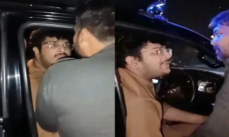 Karachi scuffle: Woman police officer&rsquo;s son released after arrest