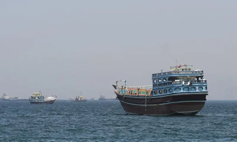 Damaged ship towed to Dubai after Hormuz blast sparks tensions