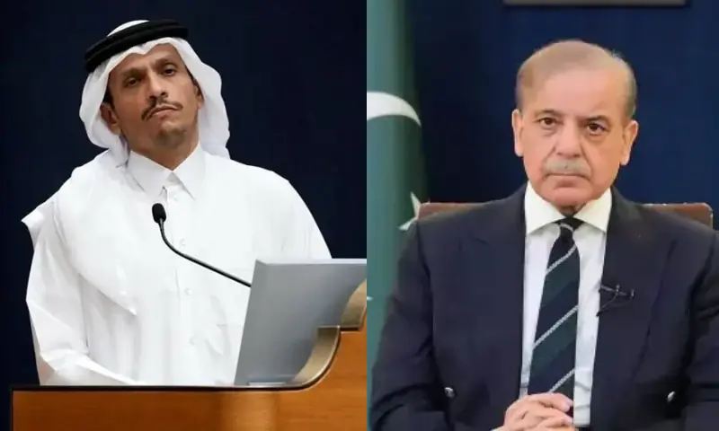 Pakistan, Qatar PMs discuss regional situation, pledge continued diplomatic efforts