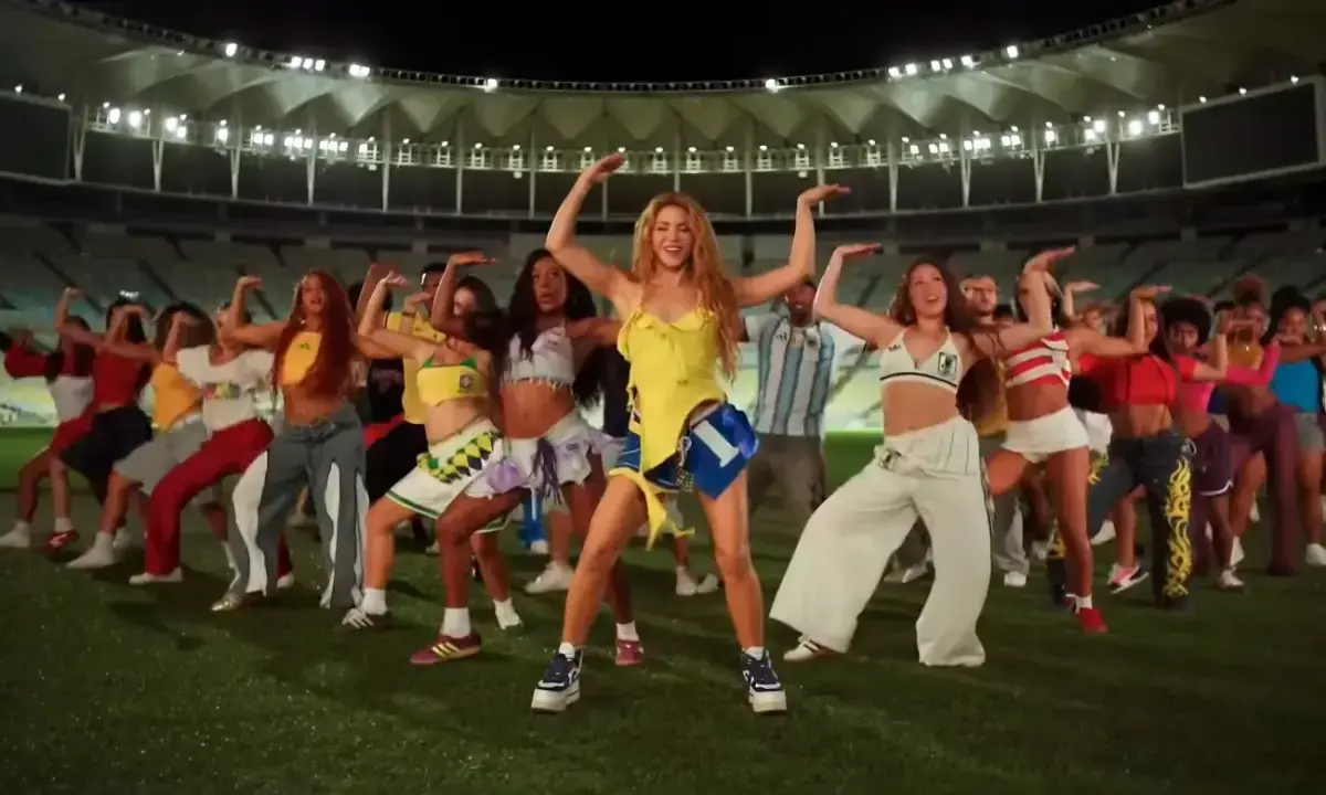 Shakira unveils official World Cup song 'Dai Dai'