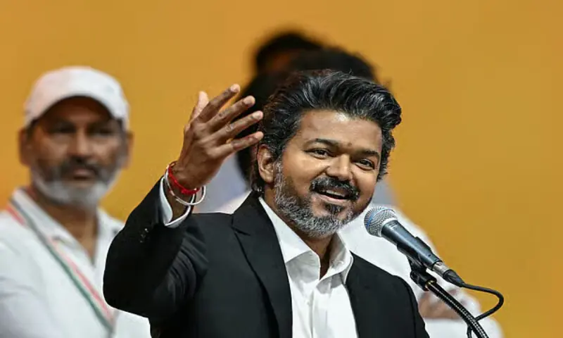 Actor-turned-politician Vijay sworn in as CM of India's Tamil Nadu