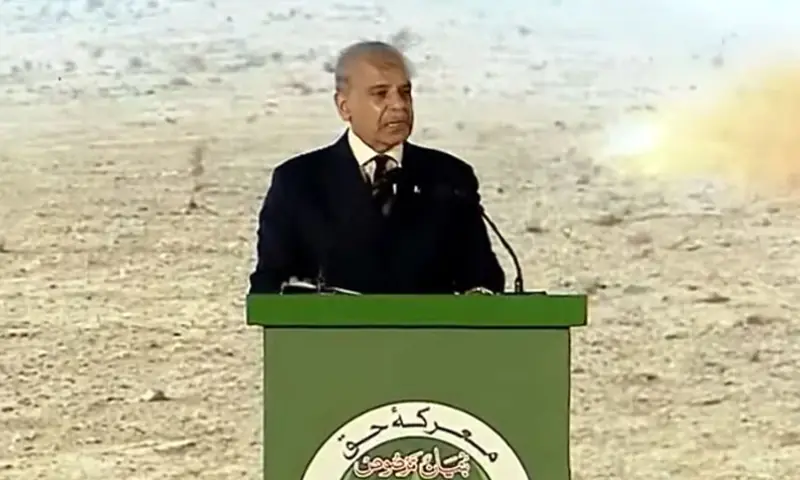 PM pays tribute to leadership of armed forces for extraordinary valour during Marka-e-Haq Bunyan ul-Marsoos