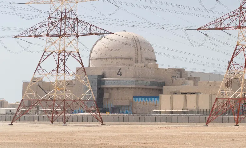 Drone strike sparks fire at UAE's Barakah Nuclear Plant
