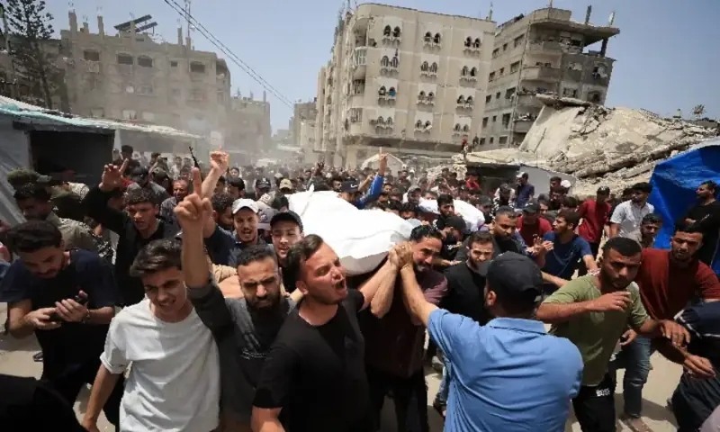 Israeli strikes kill four people in Gaza, medics say