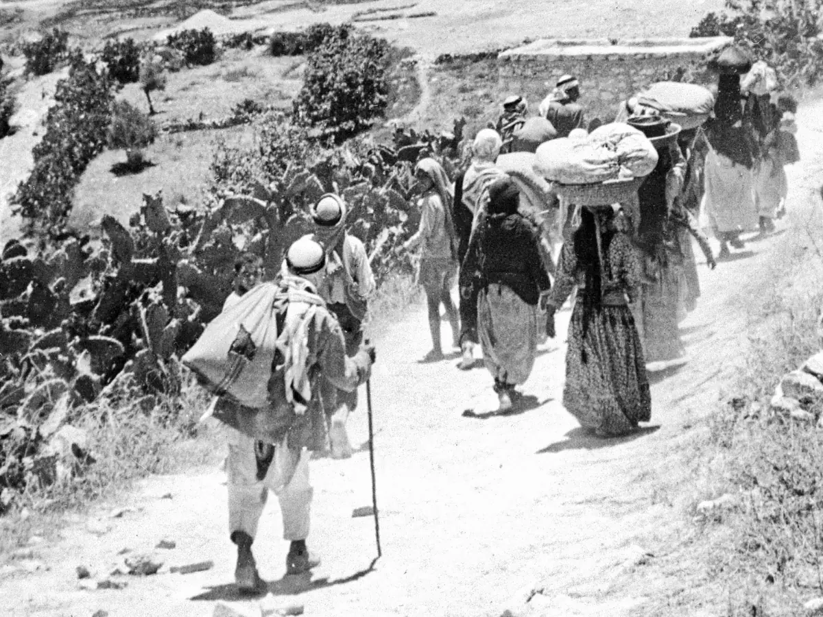  1948: نکبہ کا ایک منظر 
