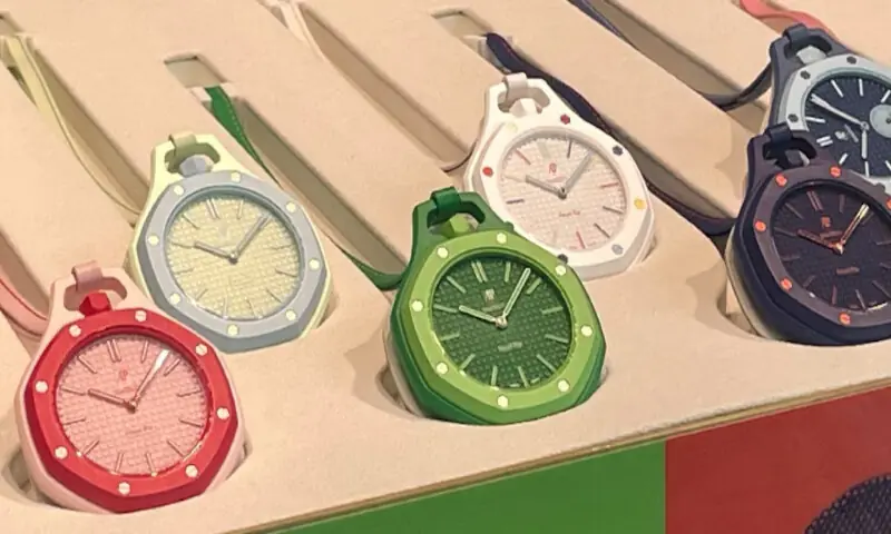 Swatch taps Gen Z 'drop culture' in Royal Pop collaboration with Audemars Piguet