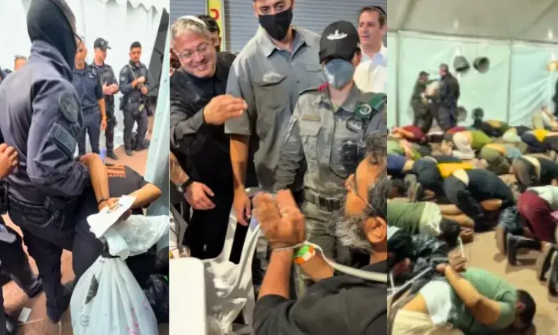 Israeli minister sparks outcry over video of bound flotilla activists