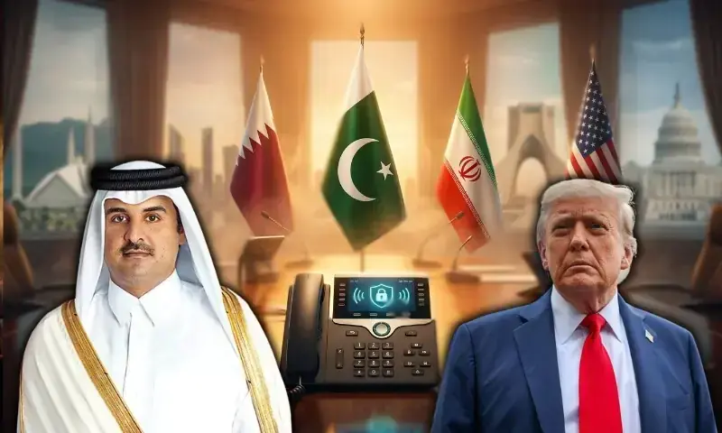 Qatar Emir, Trump discuss Pakistan-led diplomacy to ease Iran-US tensions