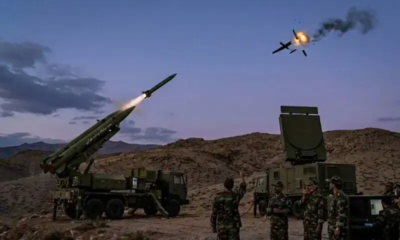 Iran says new defence system shot down &lsquo;hostile drone&rsquo; over Gulf