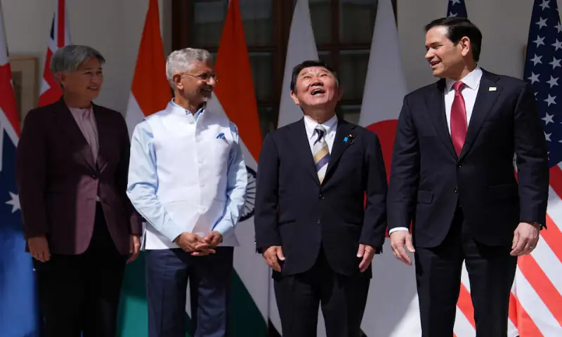 Australia-India-Japan-US Quad to build a port in Fiji
