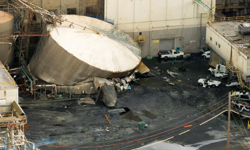 Washington chemical tank blast feared to have killed 11