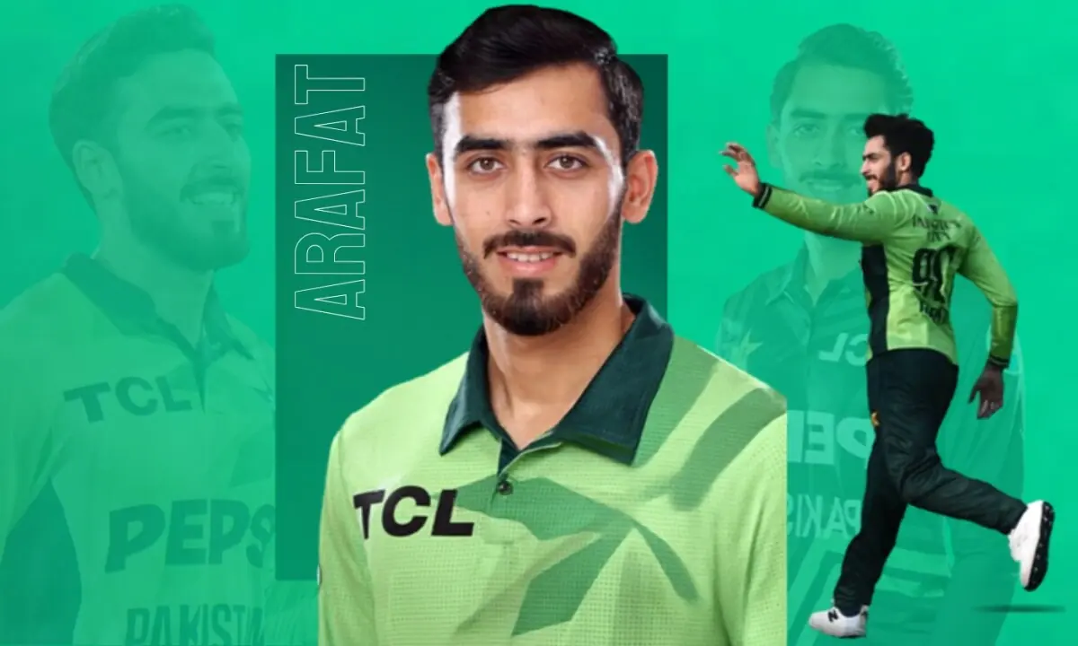 عرفات منہاس ون ڈے ڈیبیو پر 5 وکٹیں لینے والے پہلے پاکستانی کھلاڑی بن گئے